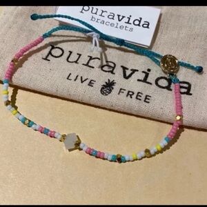 PURA VIDA Crystal Pastel Seed Bead RARE NEW!